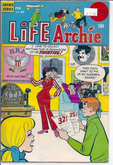 Life With Archie # 94, 4.5 VG +