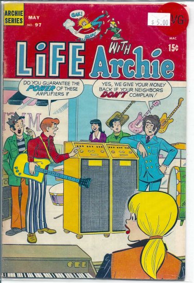 Life With Archie # 97, 4.5 VG +