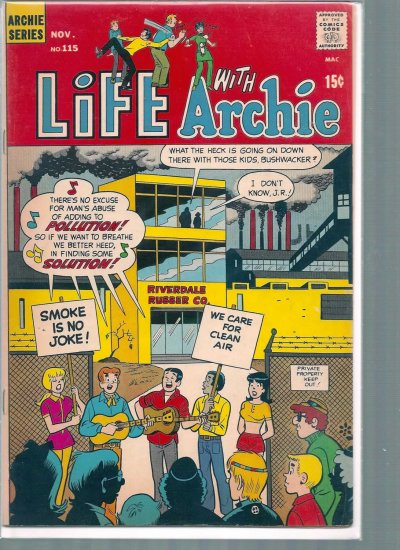 LIFE WITH ARCHIE # 115, 5.0 VG/FN