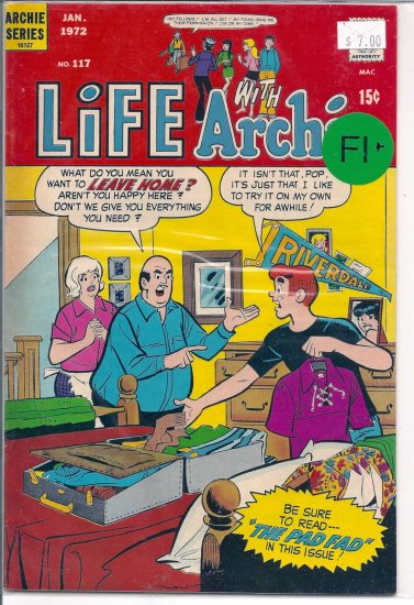 Life With Archie # 117, 6.5 FN +