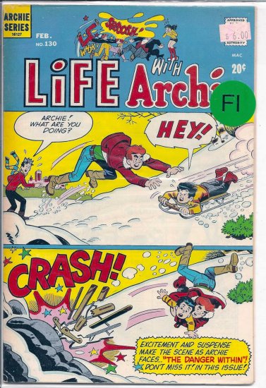 Life With Archie # 130, 6.0 FN