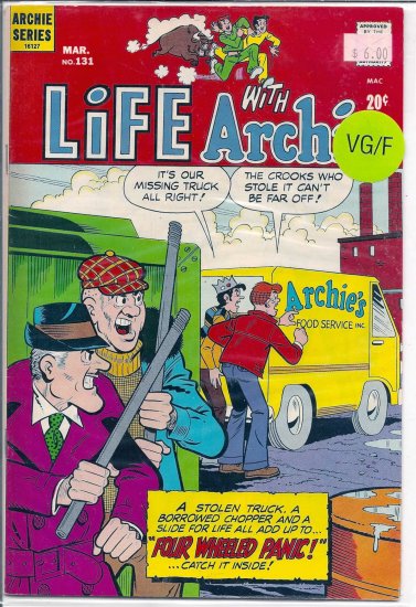 Life With Archie # 131, 5.0 VG/FN