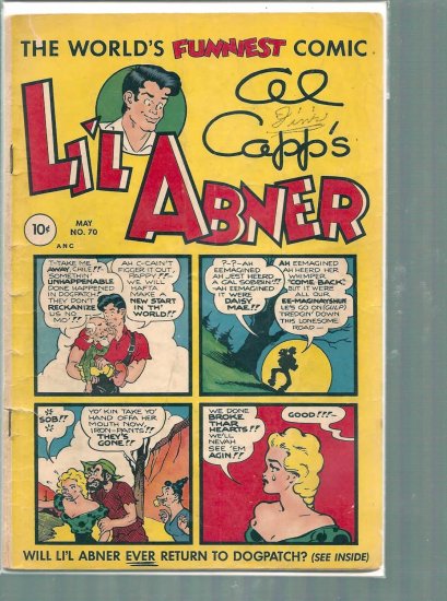 LIL' ABNER # 70, 2.0 GD