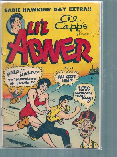 LIL' ABNER # 74, 2.0 GD