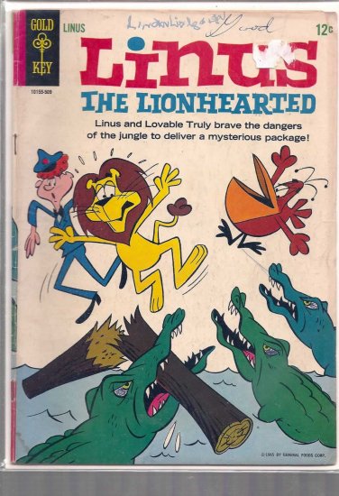 LINUS THE LIONHEARTED # 1, 4.0 VG