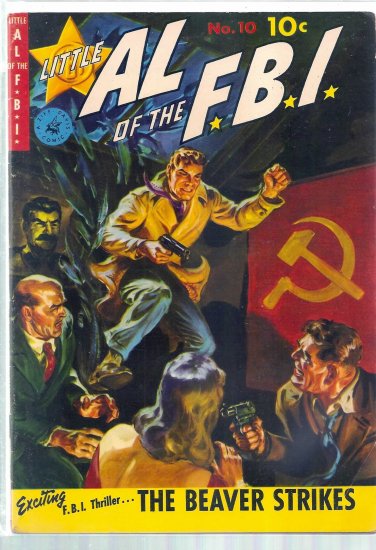 LITTLE AL OF THE F.B.I. # 10, 5.0 VG/FN