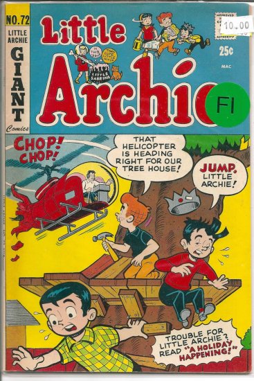 Little Archie # 72, 6.5 FN +