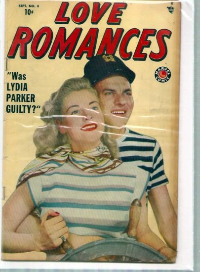 LOVE ROMANCES # 8, 4.5 VG +