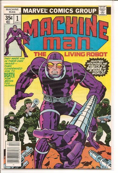 Machine Man # 1, 9.2 NM -