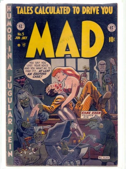 MAD # 5, 4.5 VG +