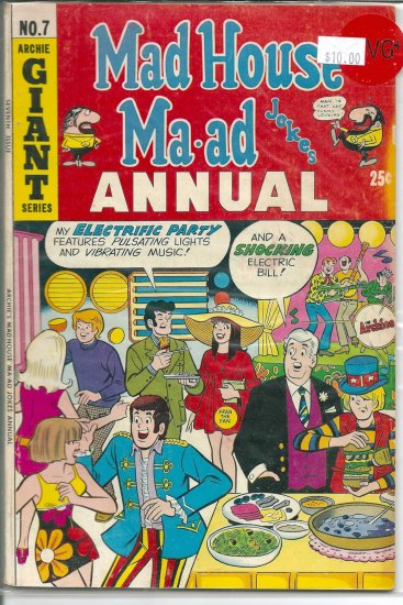 Madhouse Ma-ad Annual # 7, 4.5 VG +