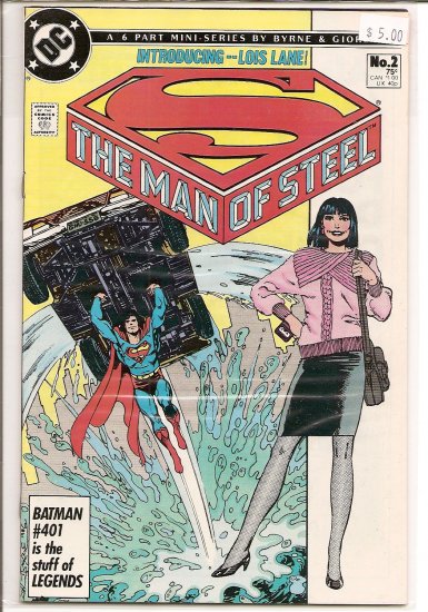Man of Steel # 2, 9.0 VF/NM