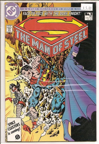 Man of Steel # 3, 9.0 VF/NM