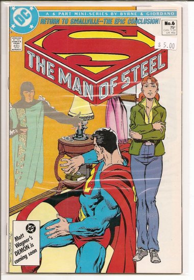 Man of Steel # 6, 9.0 VF/NM