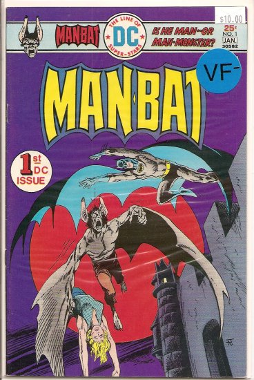 Man-Bat # 1, 7.5 VF -