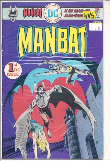 Man-Bat # 1, 3.0 GD/VG