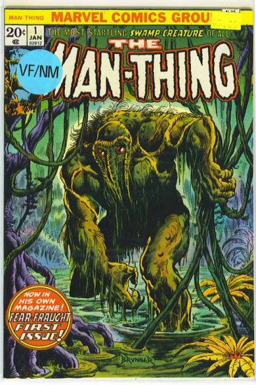 Man-Thing # 1, 9.0 VF/NM