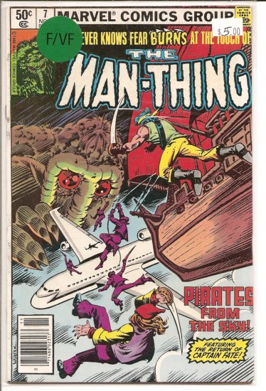 Man-Thing # 7, 7.0 FN/VF