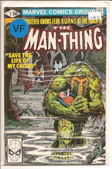 Man-Thing # 9, 8.0 VF
