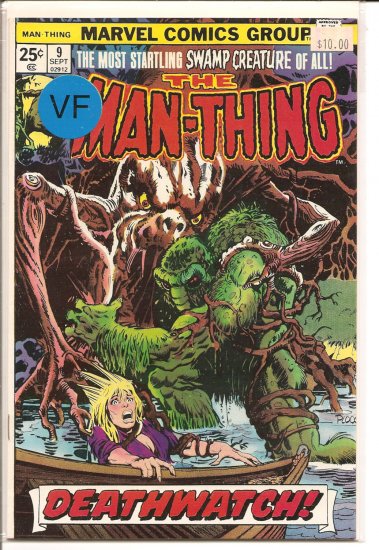 Man-Thing # 9, 8.0 VF