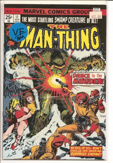 Man-Thing # 11, 9.0 VF/NM
