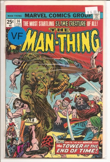 Man-Thing # 14, 8.0 VF