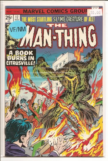 Man-Thing # 17, 9.0 VF/NM