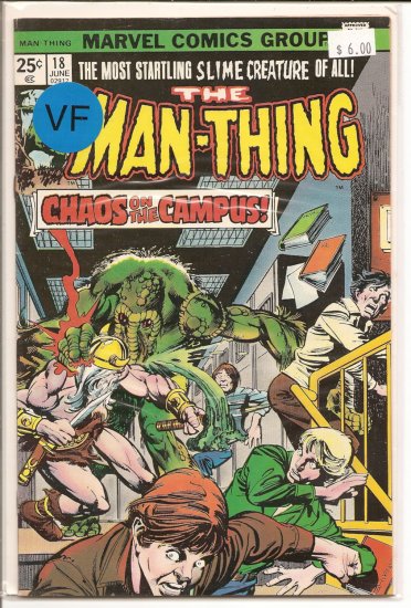 Man-Thing # 18, 8.0 VF