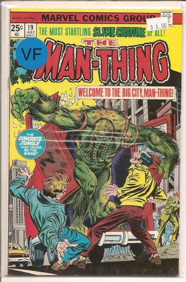 Man-Thing # 19, 8.0 VF