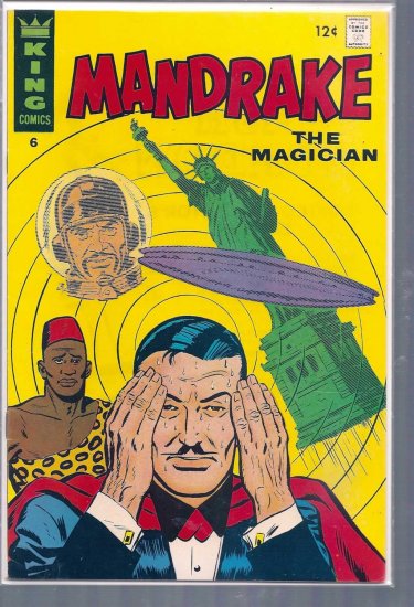 MANDRAKE THE MAGICIAN # 6, 6.5 FN +