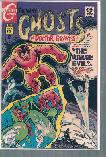 MANY GHOSTS OF DOCTOR GRAVES # 12, 4.5 VG +