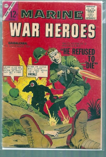 MARINE WAR HEROES # 1, 4.0 VG