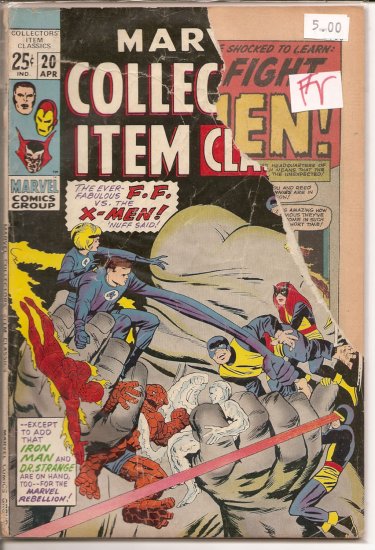 Marvel Collectors Item Classics # 20, 1.0 FR