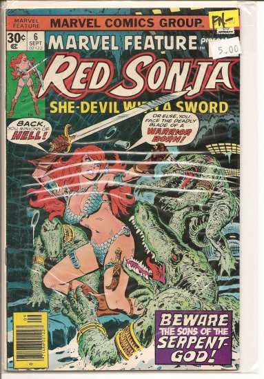 Marvel Feature # 6, 5.5 FN -