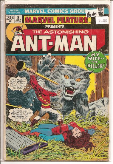 Marvel Feature # 9, 2.5 GD +