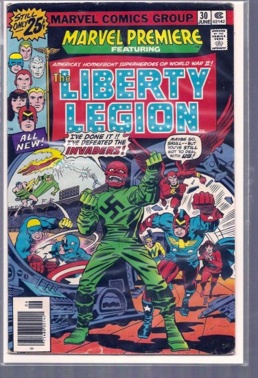 MARVEL PREMIERE # 30, 4.5 VG +