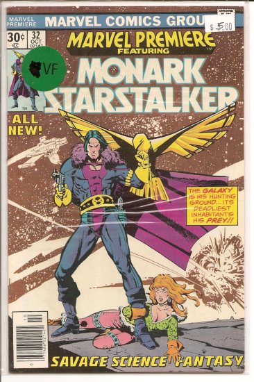 Marvel Premiere # 32, 8.0 VF