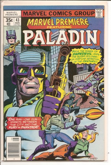 Marvel Premiere # 43, 7.5 VF -