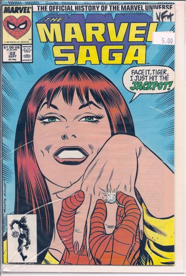 Marvel Saga # 22, 8.5 VF +