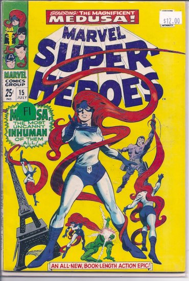 Marvel Super-Heroes # 15, 6.0 FN