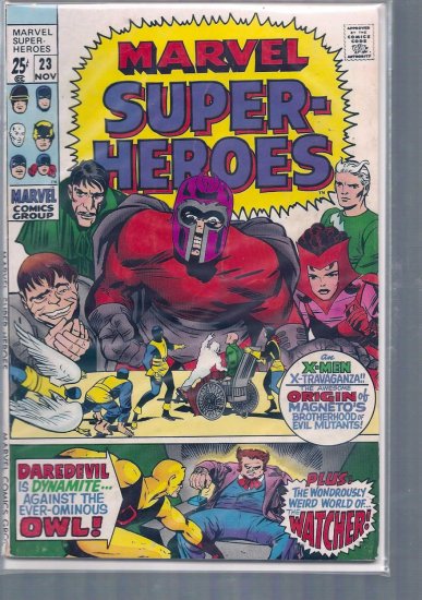MARVEL SUPER-HEROES # 23, 4.5 VG +