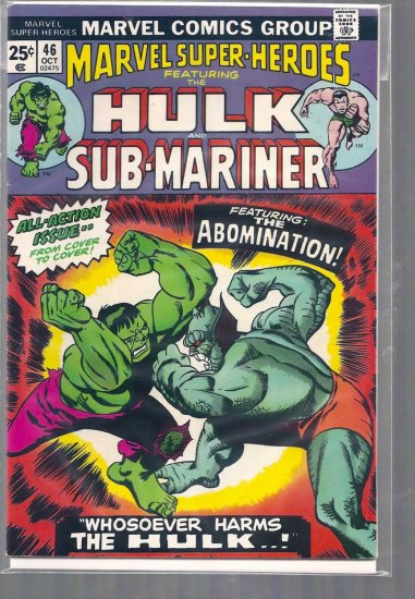 MARVEL SUPER-HEROES # 46, 5.0 VG/FN
