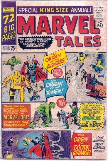MARVEL TALES # 2, 2.5 GD +