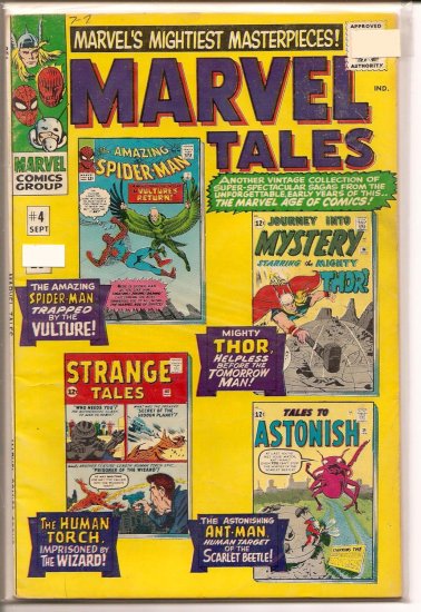 Marvel Tales # 4, 4.5 VG +