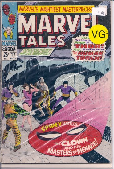 Marvel Tales # 17, 3.5 VG -
