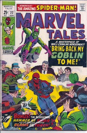 MARVEL TALES # 22, 4.5 VG +