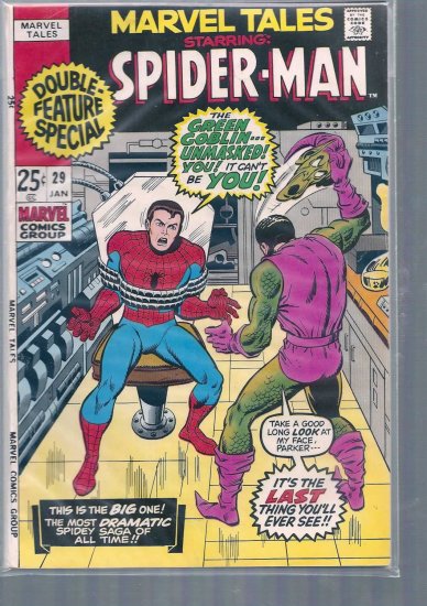 MARVEL TALES # 29, 4.5 VG +
