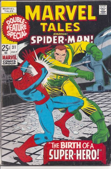 MARVEL TALES # 31, 4.0 VG