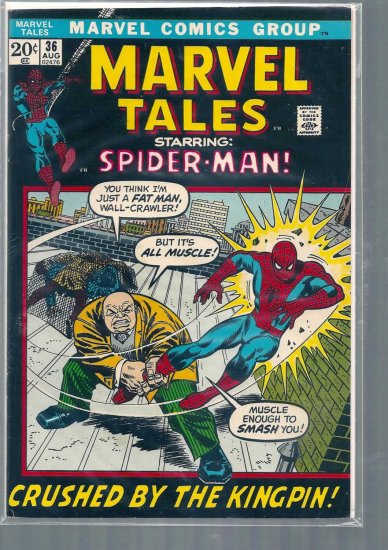MARVEL TALES # 36, 5.0 VG/FN