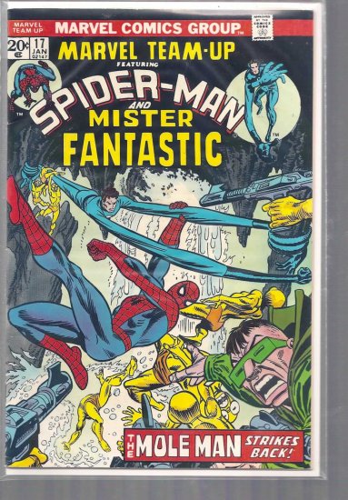 MARVEL TEAM-UP # 17, 4.5 VG +